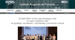 Desktop Screenshot of iaf.es